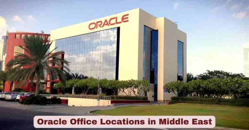 Oracle Office Locations in Middle East